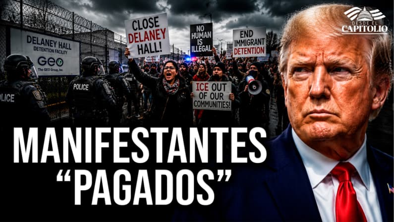 Trump acusa a protestas en Nueva Jersey de ser PAGADAS | Arrestan chinos camuflados en la frontera