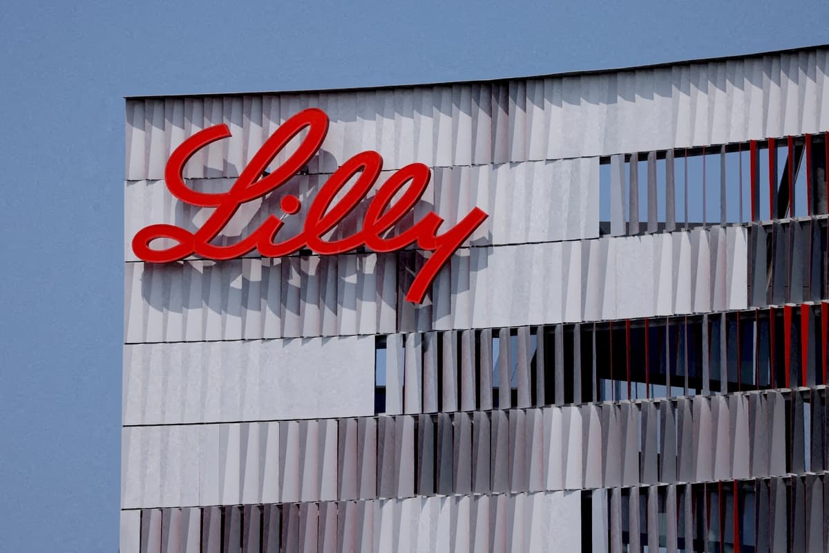 Una oficina de Eli Lilly en San Diego el 17 de septiembre de 2020. (Mike Blake/Reuters)
