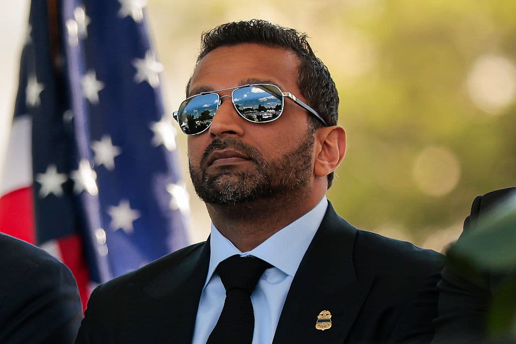 El director de la Oficina Federal de Investigaciones (FBI), Kash Patel, asiste a un Servicio Conmemorativo frente al Capitolio de los Estados Unidos el 15 de mayo de 2026 en Washington, DC. (Foto de Heather Diehl/Getty Images)