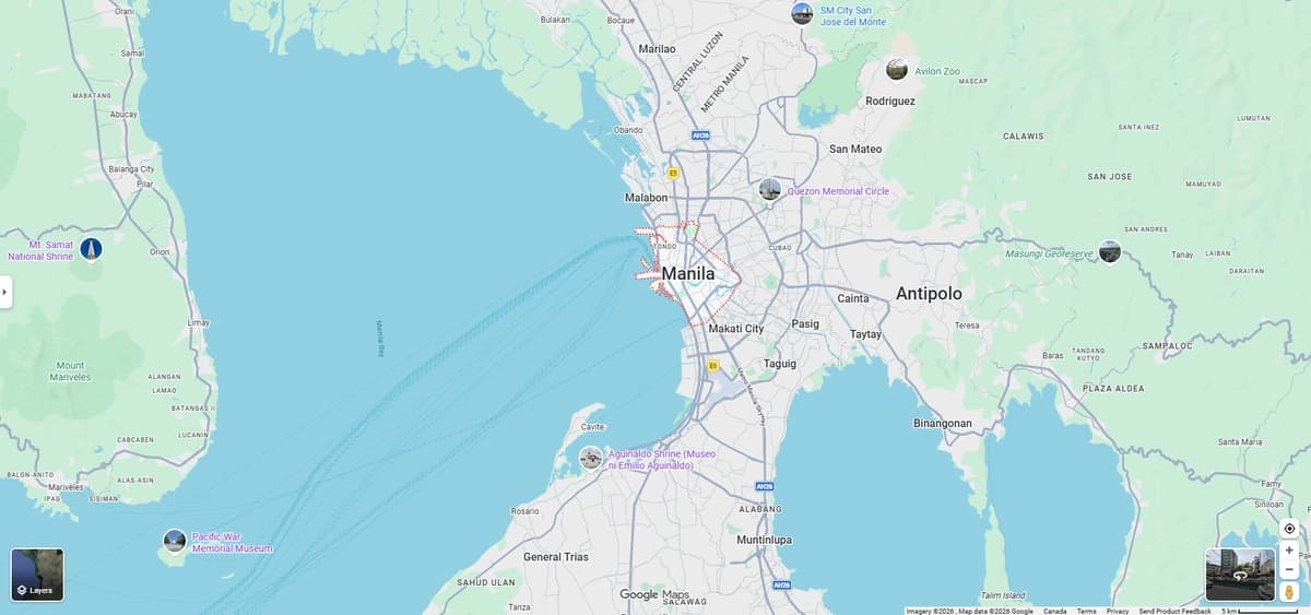(Captura de pantalla de Google Maps)