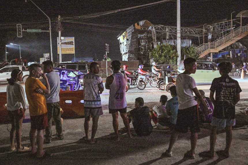 Al menos 35 muertos se registran en Filipinas tras terremoto de 7.8