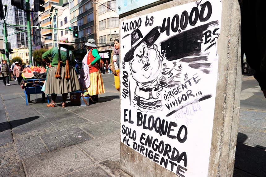Sectores productivos piden pacificar Bolivia y levantar los bloqueos