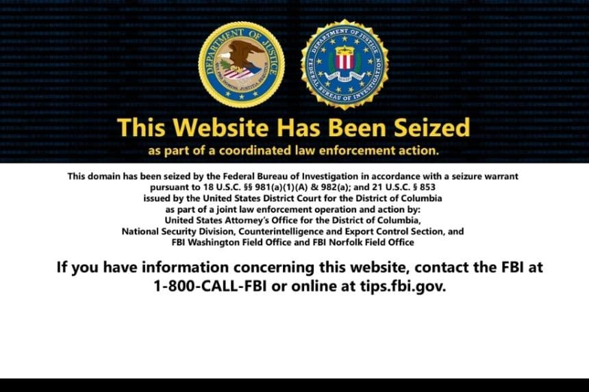Justicia de EE. UU. incauta 13 dominios de Internet relacionados con presunta trama de espionaje chino
