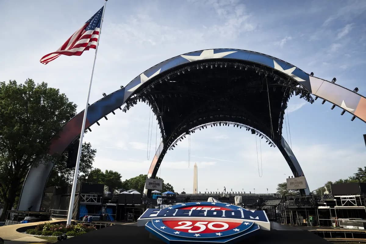 Presentación ante los medios de la organización de la UFC del próximo UFC Freedom Fight, que se celebrará el 14 de junio, en el Jardín Sur de la Casa Blanca el 11 de junio de 2026. (Madalina Kilroy/The Epoch Times)