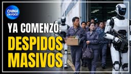 Despidos masivos en China: Robots reemplazan a trabajadores humanos