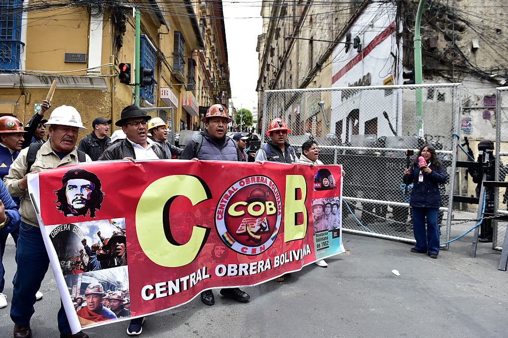 Gobierno convoca a la Central Obrera al diálogo para pacificar Bolivia