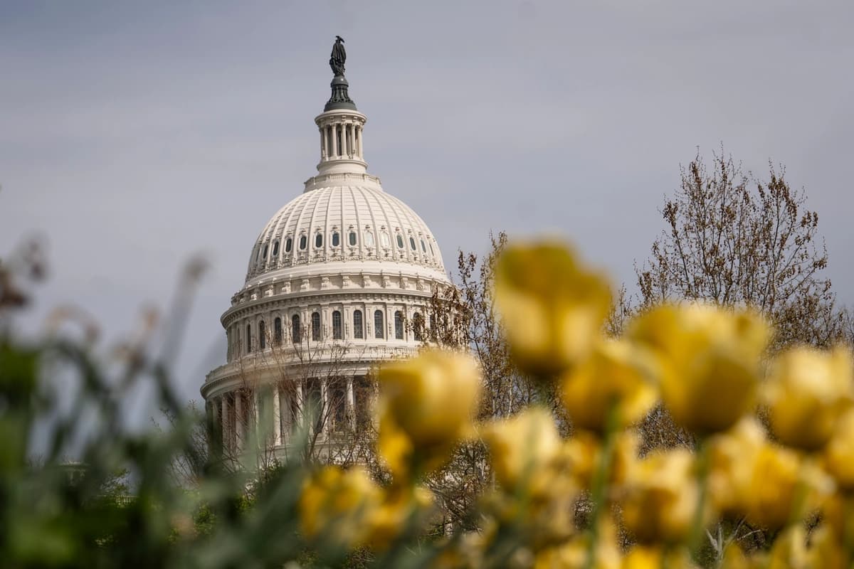 El edificio del Capitolio de Estados Unidos en Washington el 13 de abril de 2026. (Madalina Kilroy/The Epoch Times)