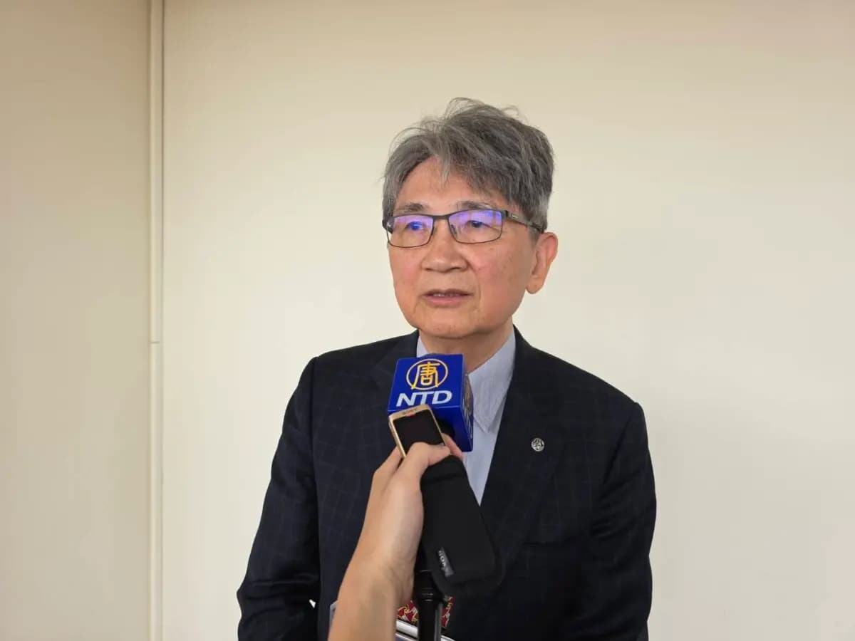 Wang Cheng-hsu, diputado, participa en una audiencia legislativa sobre la lucha y la prevención de la sustracción forzada de órganos, en Taipéi, Taiwán, el 17 de junio de 2026. (Chang Huai-jen/The Epoch Times)