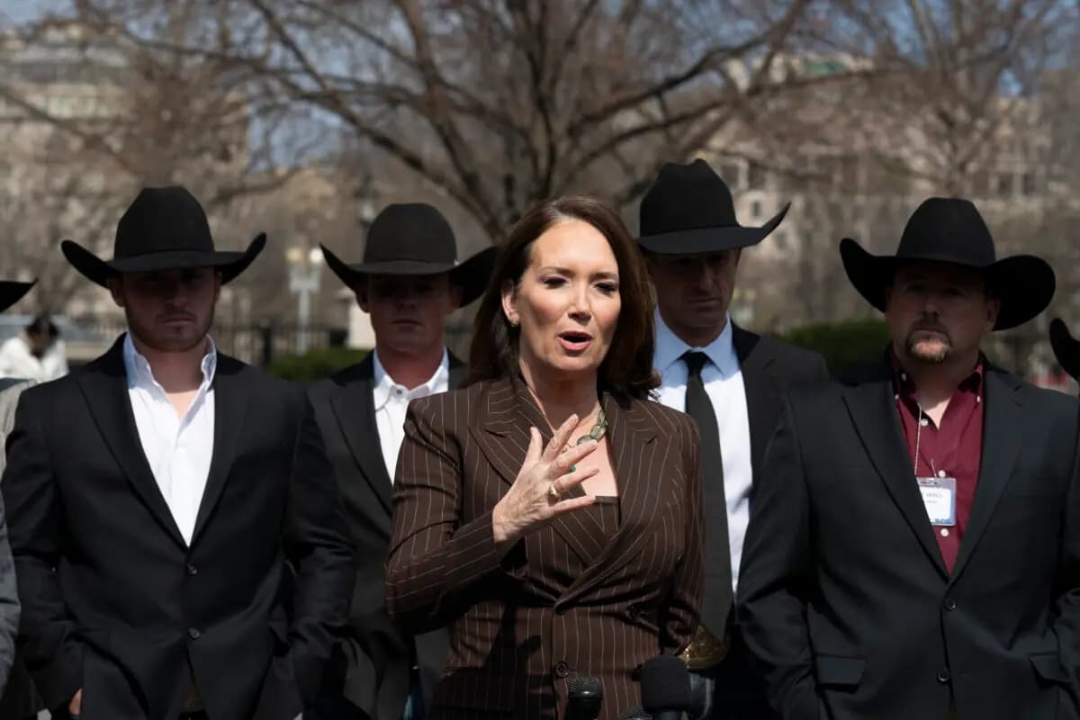 La secretaria de Agricultura, Brooks Rollins, en Washington el 13 de marzo de 2026. (Roberto Schmidt/Getty Images)