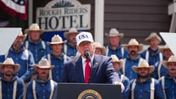 Trump dice que pronunciará un largo discurso el 4 de julio, incluso si las temperaturas son elevadas