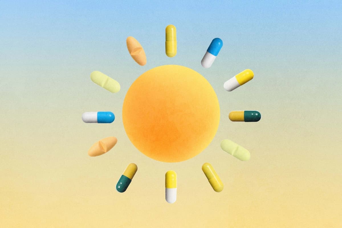 Medicamentos comunes que reducen su tolerancia al calor y por qué. (Ilustración de The Epoch Times, Shutterstock).