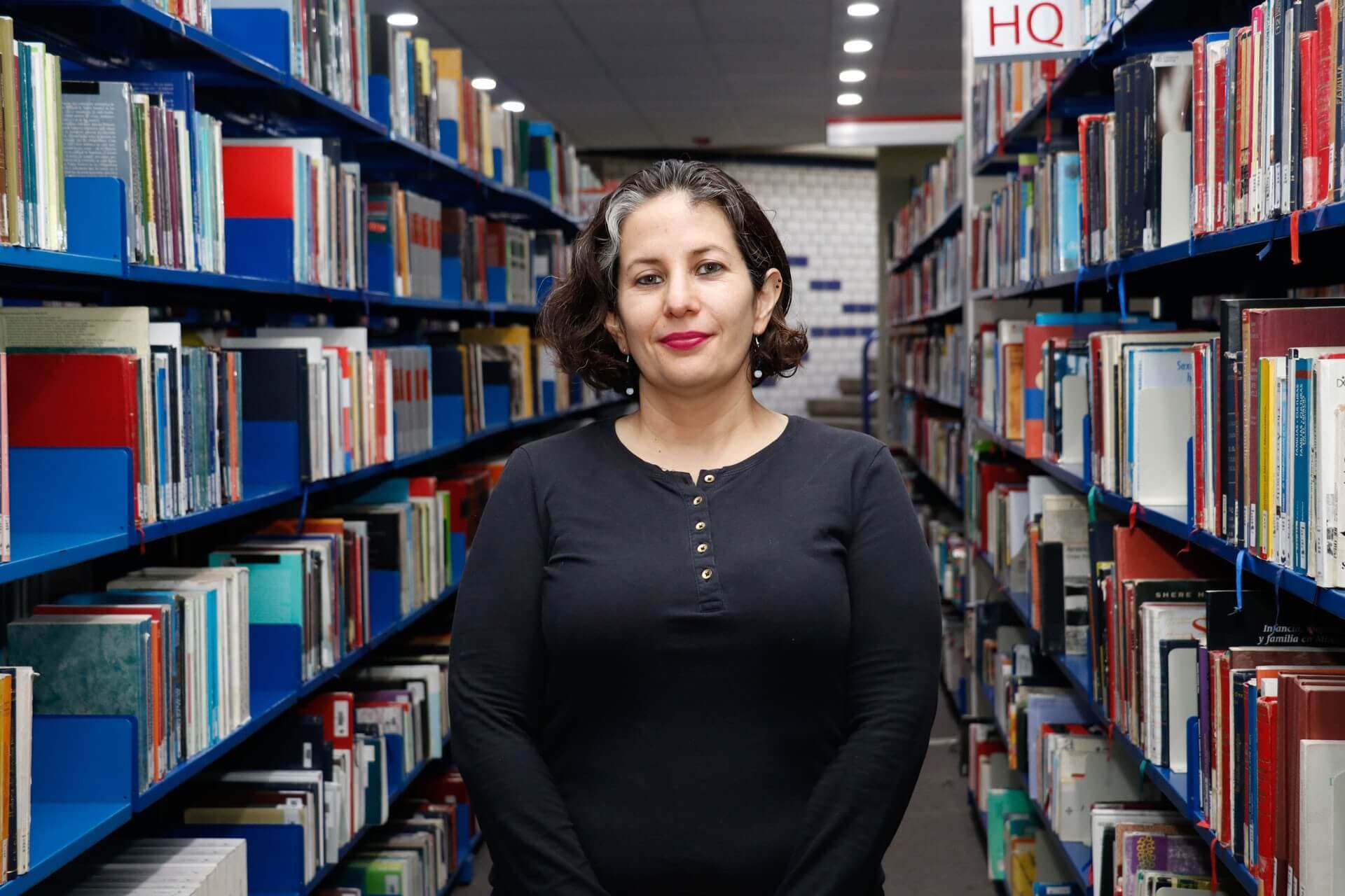 Shanik Amira David George, académica con especialización en derechos humanos y coordinadora de proyectos del Instituto de Derechos Humanos Ignacio Ellacuría, S.J. (IDHIE) de la IBERO Puebla. (Cortesía: IBERO Puebla)