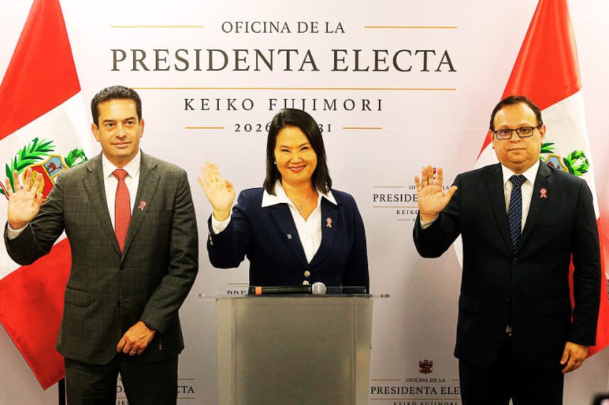 Keiko Fujimori recibirá las credenciales que la reconocen como presidenta electa de Perú