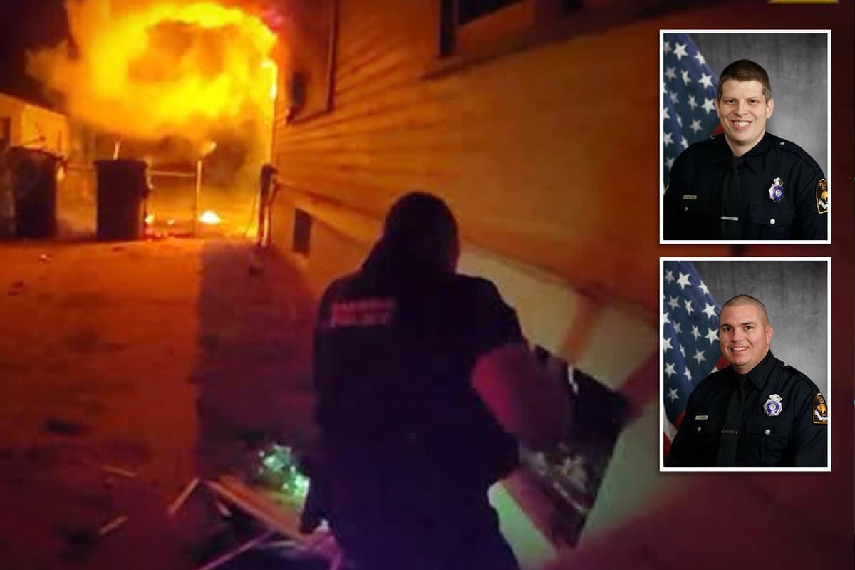 "Soy padre antes que policía": Agentes de Omaha rescatan a niño de 4 años de casa en llamas