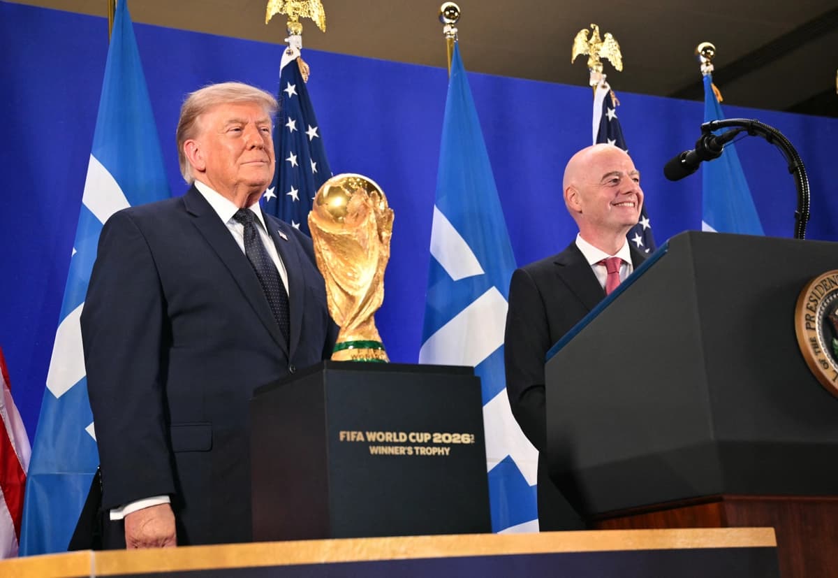 Trump e Infantino celebran el éxito del Mundial de 2026