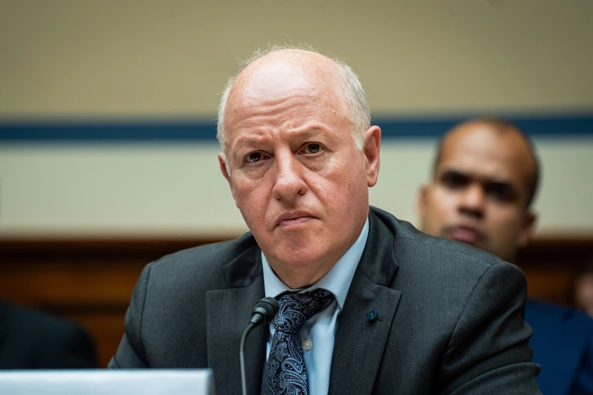 Peter Daszak, presidente de EcoHealth Alliance, testifica ante el Subcomité Selecto sobre la Pandemia de Coronavirus en Washington, el 1 de mayo de 2024. (Madalina Vasiliu/The Epoch Times).