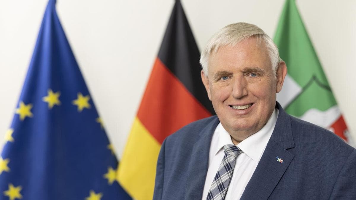 Karl-Josef Laumann, consejero de Trabajo, Sanidad y Asuntos Sociales de Renania del Norte-Westfalia, Alemania. (Cortesía de la Oficina de Karl-Josef Laumann).