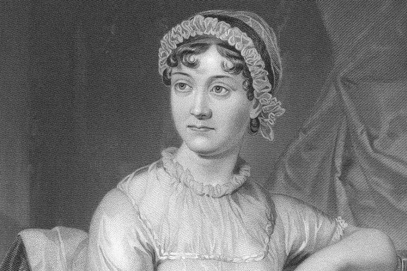 Retrato de Jane Austen, 1873. (Dominio público)