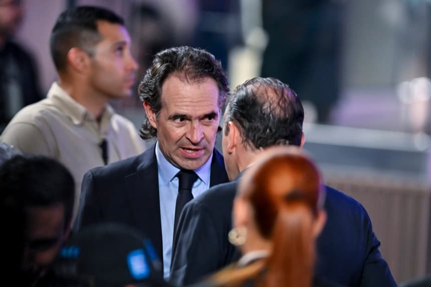 Federico Gutiérrez, alcalde de Medellín, llega al evento de investidura presidencial en el Arena USC el 7 de agosto de 2026 en Cali, Colombia. Abelardo de la Espriella asume el cargo tras una ajustada victoria en las elecciones presidenciales. (Foto por Gabriel Aponte/Getty Images)