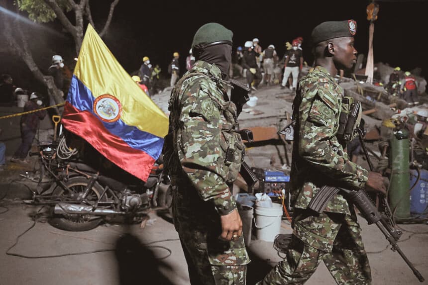 Un operativo militar pone fin a casi un año de cautiverio para un hombre en Colombia