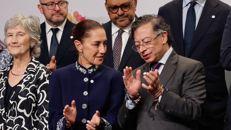 No habrá reunión entre Sheinbaum y el expresidente colombiano Petro en México