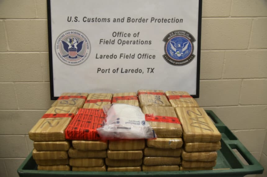 Impiden entrada a EE. UU. de cocaína valorada en 3 MDD desde Nuevo León, México