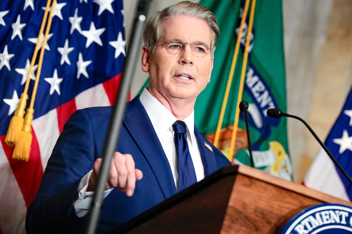 El secretario del Tesoro, Scott Bessent, en Washington, el 24 de agosto de 2026. (Chip Somodevilla/Getty Images)
