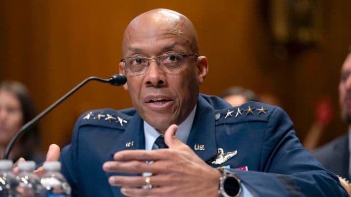 Trump despide al jefe del Estado Mayor Conjunto, el general Charles Q. Brown