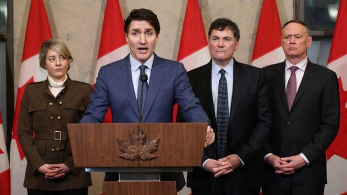 Canadá mantendrá sus aranceles hasta que EE. UU. cancele todos sus gravámenes