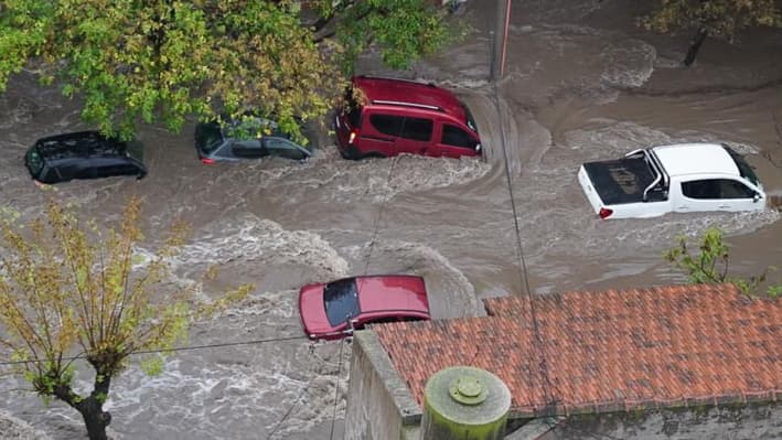 Intensas lluvias inundan la ciudad argentina de Bahía Blanca