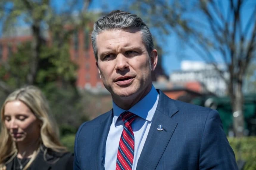 El secretario de Defensa, Pete Hegseth, en Washington en una fotografía de archivo. (Annabelle Gordon/AFP vía Getty Images)