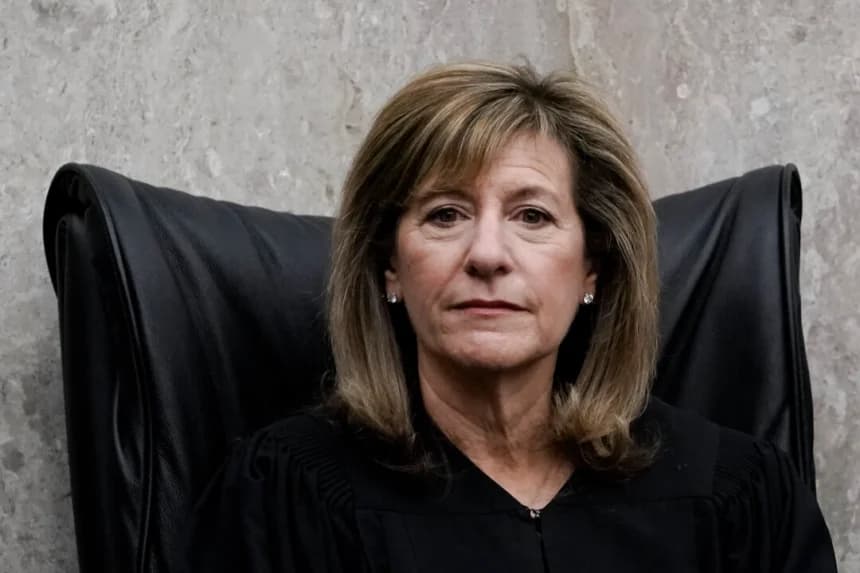Jueza del Distrito de EE. UU. Amy Berman Jackson en el Tribunal de Distrito de EE. UU. en Washington el 13 de abril de 2018. (Alex Wong/Getty Images)