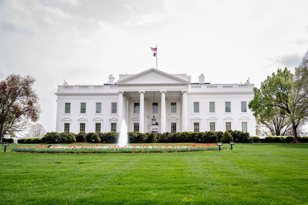 La Casa Blanca en Washington, el 3 de abril de 2025. (Madalina Vasiliu/The Epoch Times)