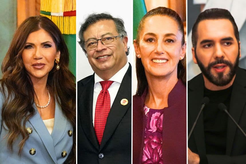 Esto es lo que debe saber sobre la visita de Kristi Noem a México, Colombia y El Salvador