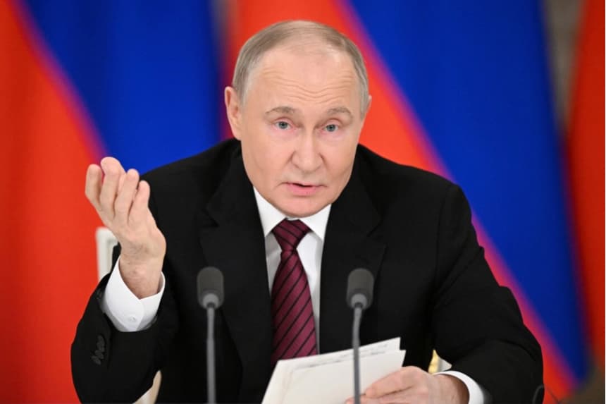 Putin afirma que Rusia está creando una «zona tampón» en la frontera con Ucrania