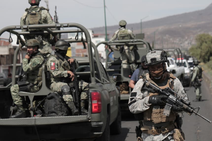 Once sicarios colombianos detenidos en México tuvieron relación con Fuerzas Militares