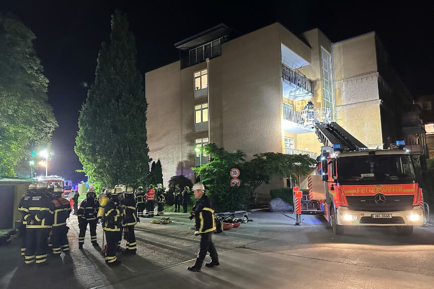 Mueren tres pacientes en incendio de hospital de Hamburgo, Alemania