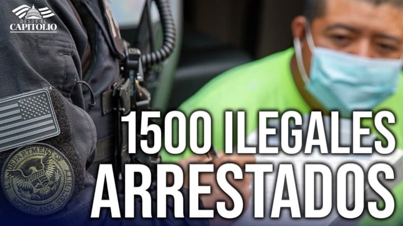ICE rompe récord: Arrestan ilegales en el operativo más grande de la historia