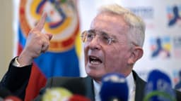 Expresidente colombiano Álvaro Uribe denuncia un posible atentado en su contra