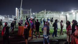 Policía de Nueva Jersey establece zona de protesta frente al centro de detención de inmigrantes