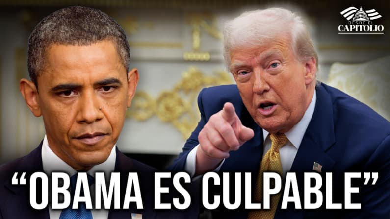“Un crimen al más alto nivel”: Trump lanza fuerte acusación contra Barack Obama