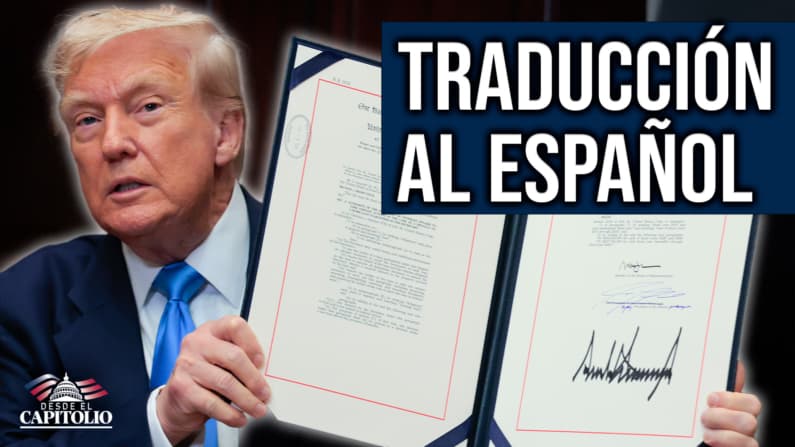 Español: Trump firma ley para salvar a veteranos de perder su casa