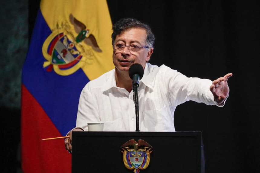 El presidente de Colombia, Gustavo Petro, en una foto de archivo. (EFE/ Carlos Ortega)