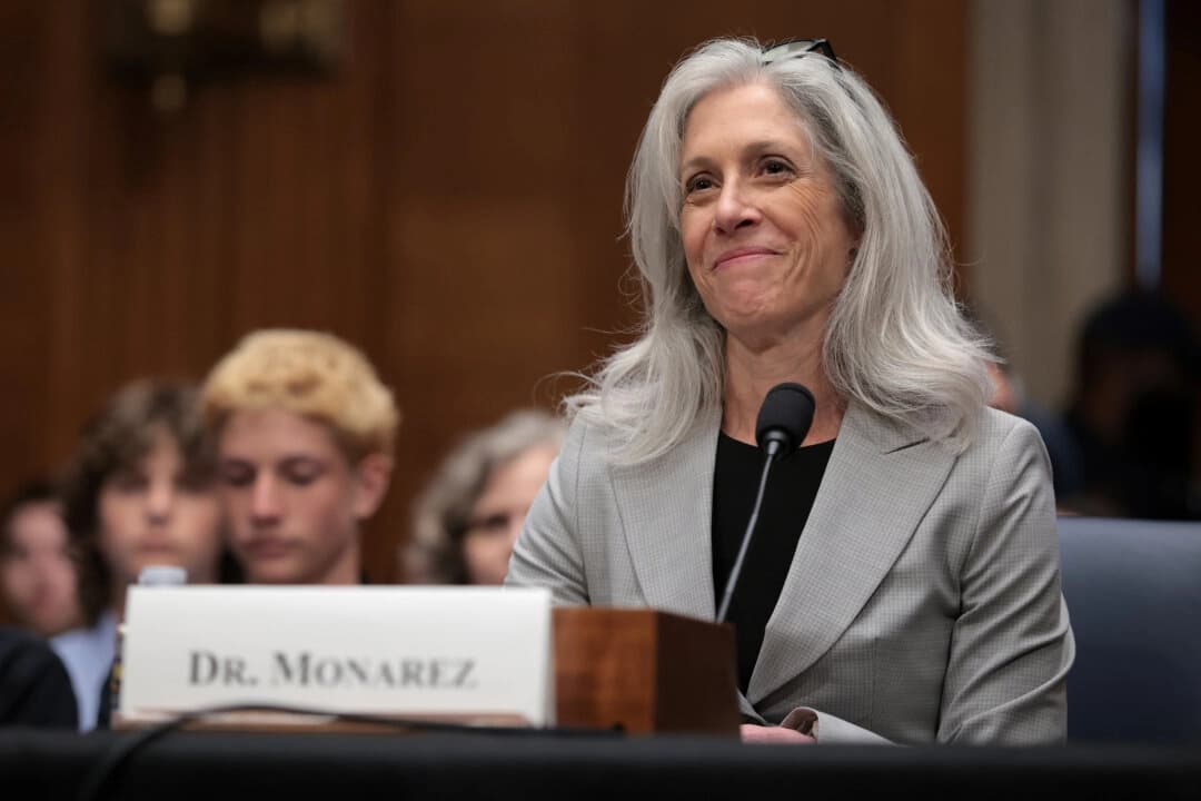 Susan Monarez testifica en Washington el 25 de junio de 2025. (Kayla Bartkowski/Getty Images)