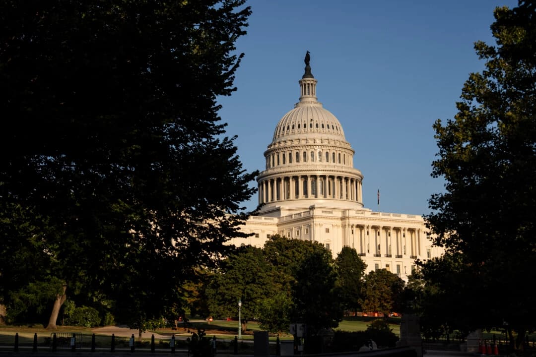 El Capitolio de Estados Unidos en Washington, el 8 de agosto de 2025. (Madalina Kilroy/The Epoch Times)