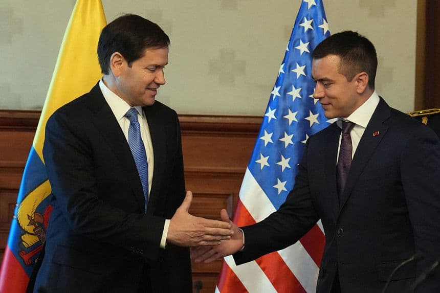 Rubio anuncia la designación por parte de EE. UU. de los Lobos y los Choneros como organizaciones terroristas