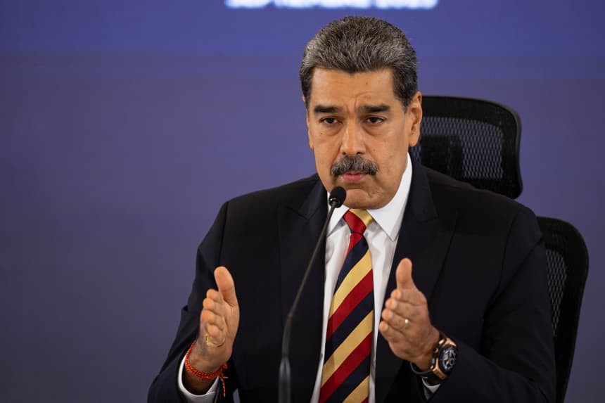 Fotografía del 6 de septiembre de 2025 del presidente de Venezuela, Nicolás Maduro. (EFE/ Ronald Pena R)