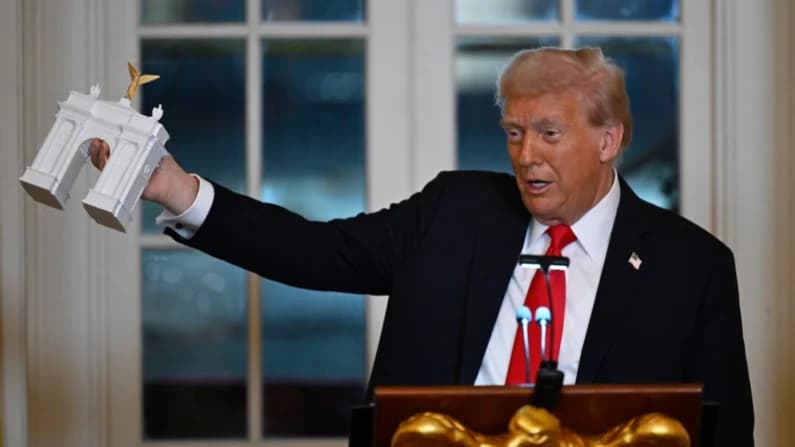 Trump anuncia planes para construir un nuevo arco cerca del Monumento a Lincoln