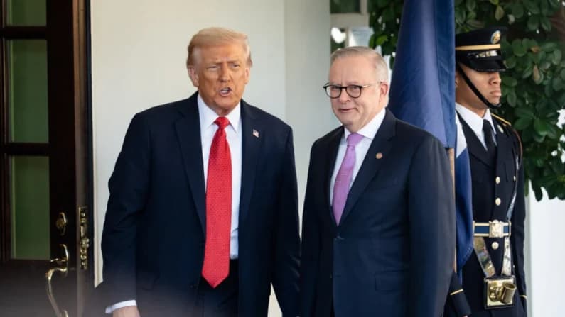 Trump firma acuerdo sobre tierras raras con el primer ministro de Australia