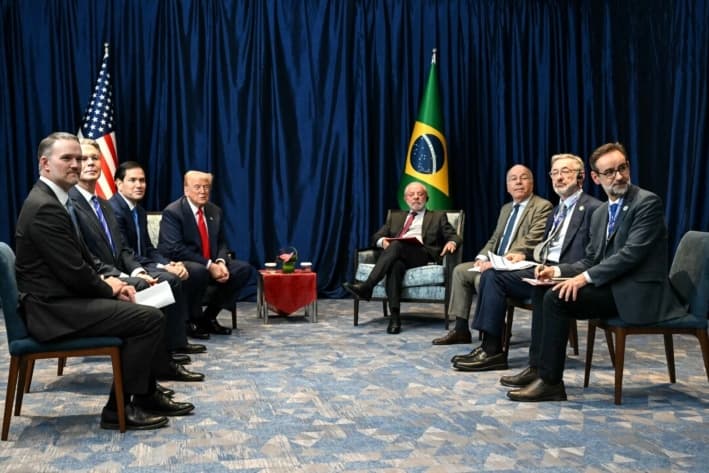 Trump dice que tuvo "gran conversación" con Lula sobre sanciones, crimen organizado y comercio
